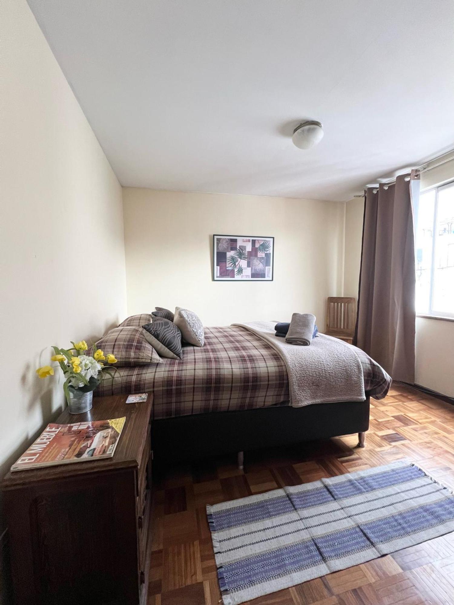 Apartamento Departamento acogedor en la mejor zona de La Paz Exterior foto
